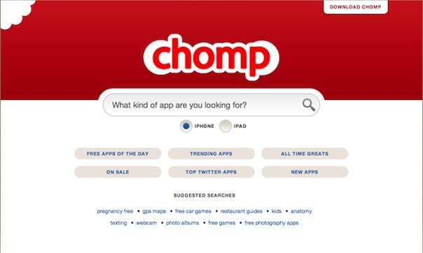 Chomp for Android is Dead