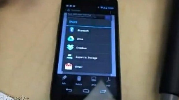 Google Drive Appears on Developer's Phone