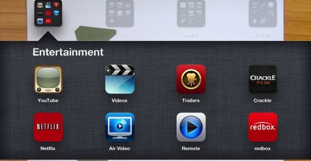 iPad Movie and entertainment apps