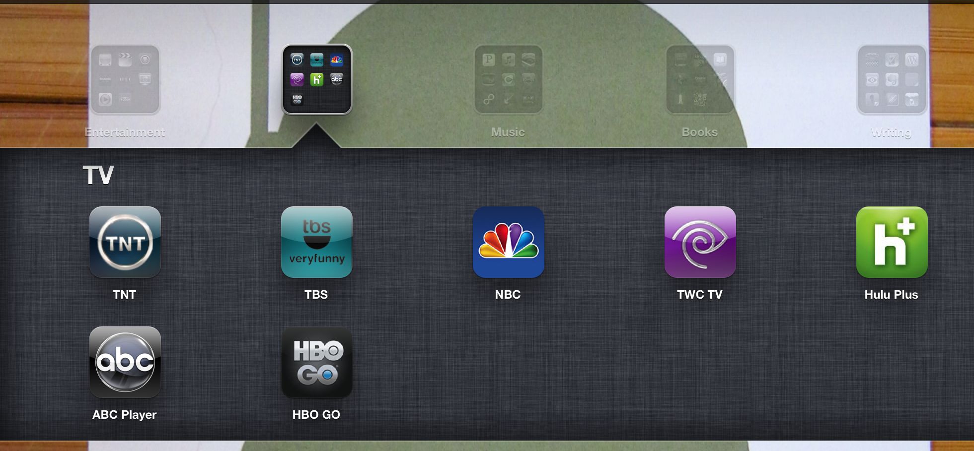 iPad TV Apps