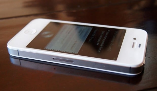 iPhone 5 thinner than iPhone 4s