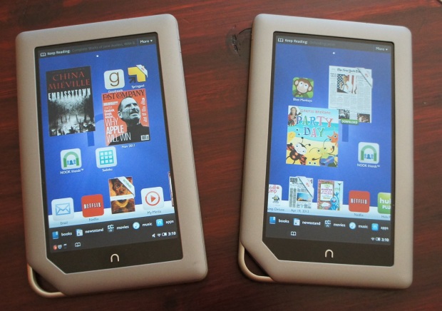 Nook Tablet 16GB and 8GB