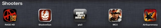 top ipad games - Shooters