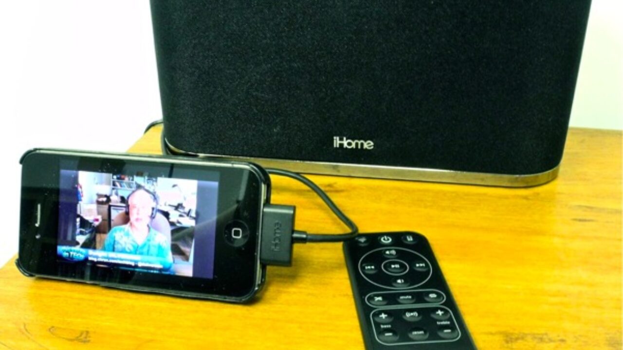 iHome iW2 AirPlay Speakers fit Smaller 