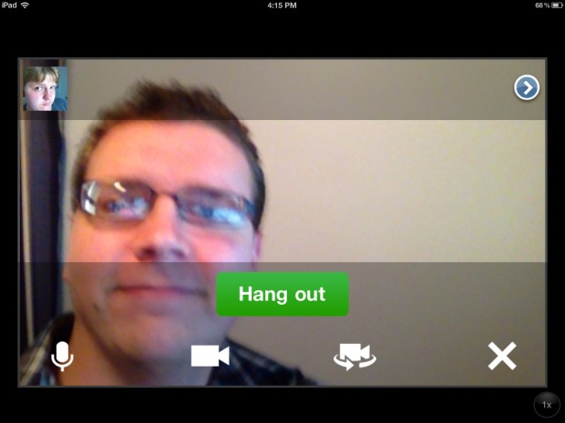 Google+ Hangout iPad Google+