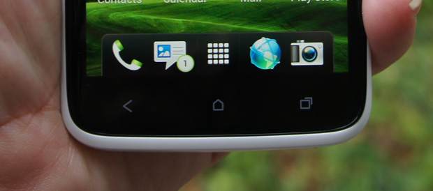 HTC One X Buttons Under Display