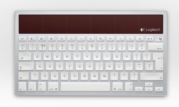 Logitech wireless solar keyboard