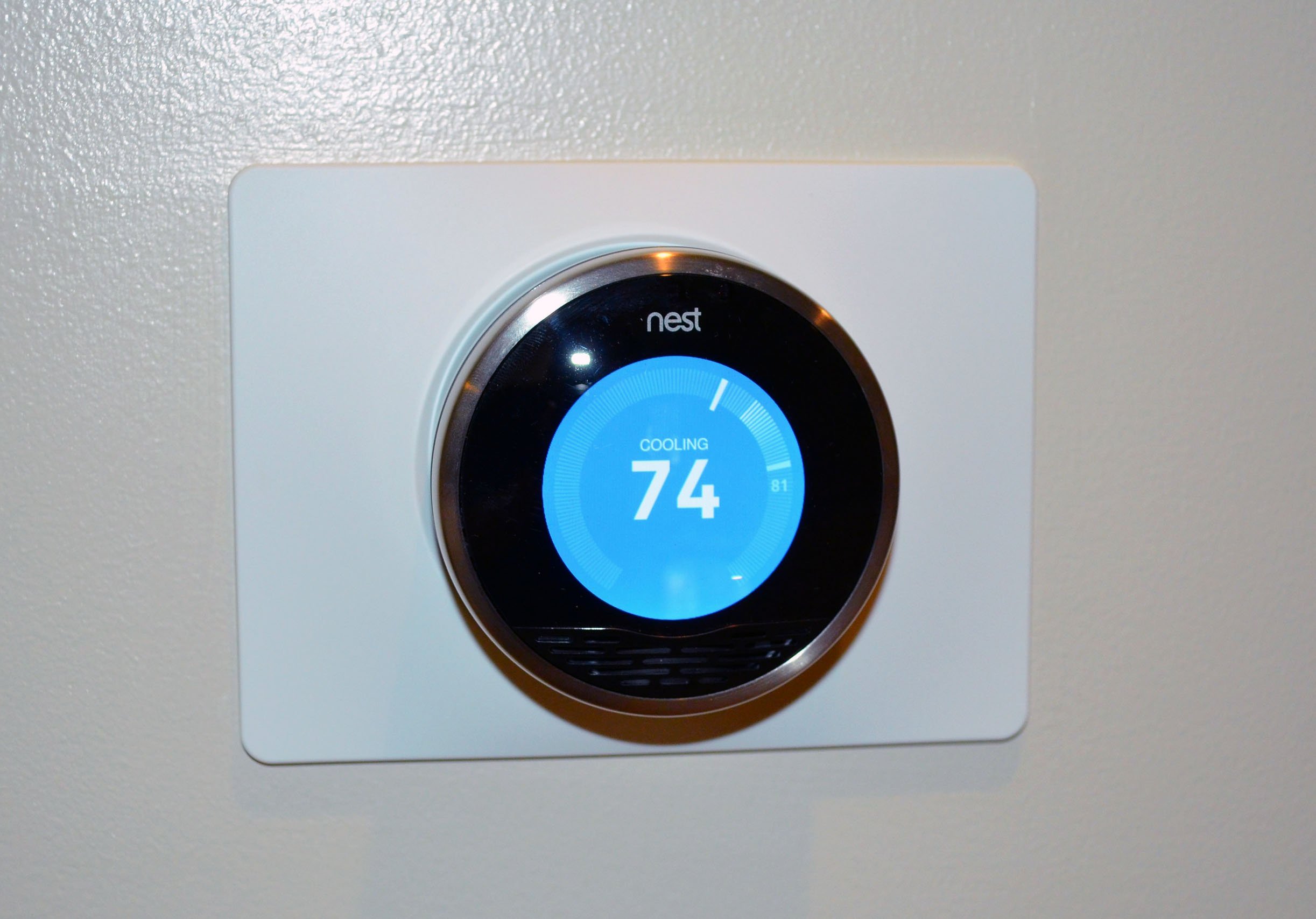 Nest Learning Thermostat Installed