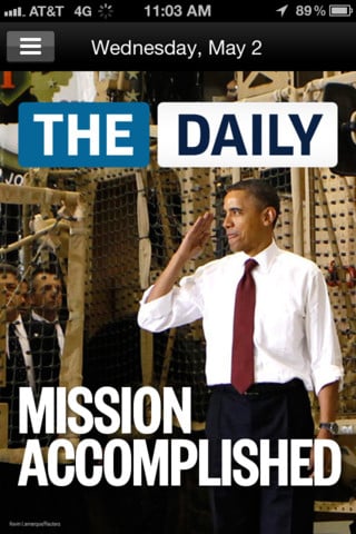 iPad Newspaper The Daily Comes to iPhone
