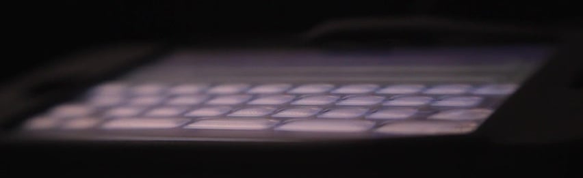 Physical buttons on touch screen