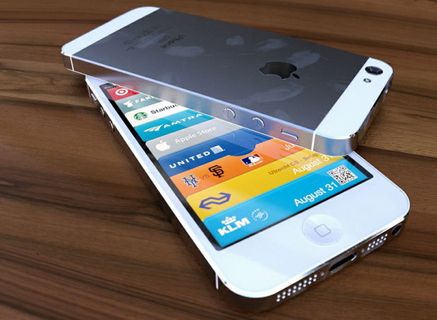 The iPhone 5 might look like this photo-realistic rendering.