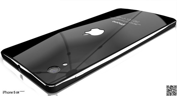 What a Liquidmetal iPhone 5 might look like.