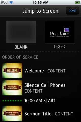 proclaim worship software Proclaim worship software