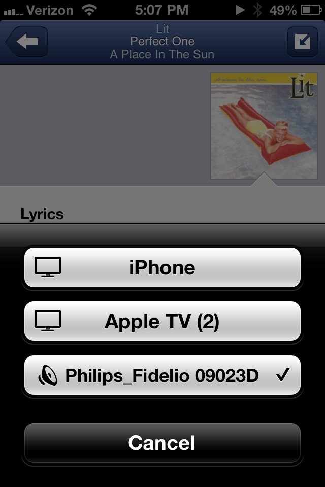 AirPlay speakers