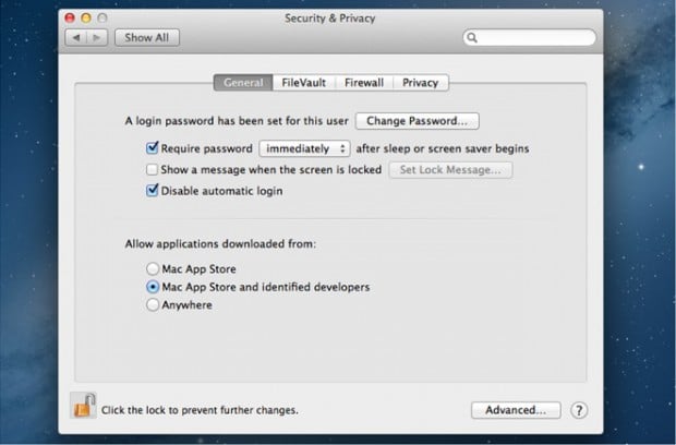 Gatekeeper Mountain Lion Security