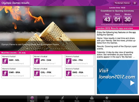 London 2012 Official App