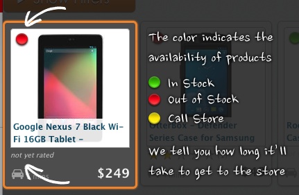 Nexus 7 in Stock