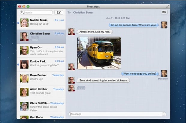 Send large file in Messages