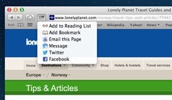 Sharing in Mountain lion Options