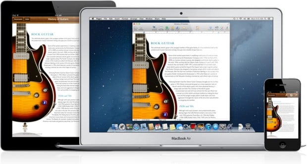iCloud document syncing