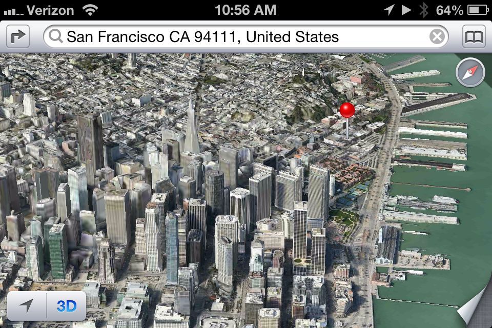 iOS 6 Apple Maps
