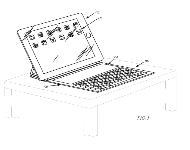 Apple iPad Smart Cover with Flexible Display patent