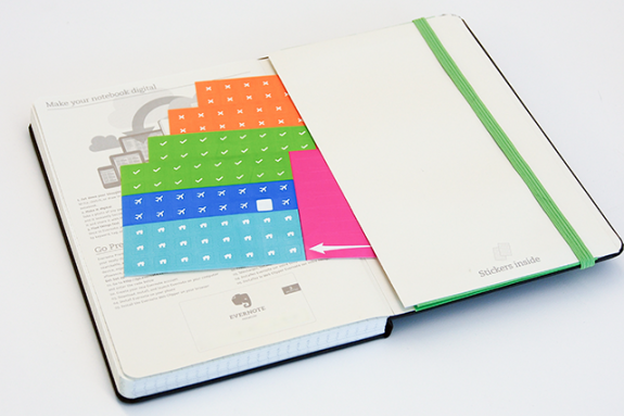 Evernote moleskine stickers Evernote moleskine stickers