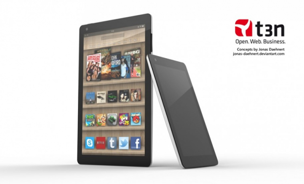 Kindle Fire 2 Render