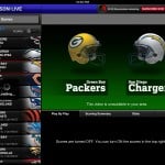 NFL Preseason Live Review iPad - Blackout