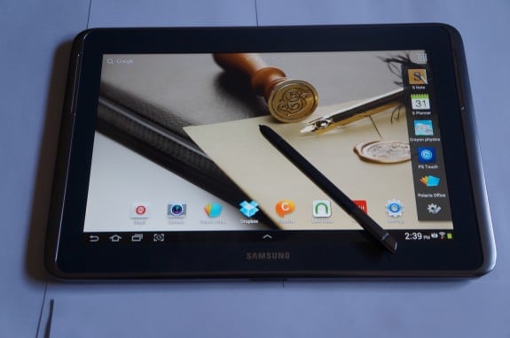 Samsung Galaxy Note 10.1 review 4