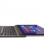 The Toshiba Satellite U925t switches from tablet to Ultrabook.