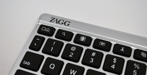 Zagg Flex Keyboard Review - Nexus 7 keys