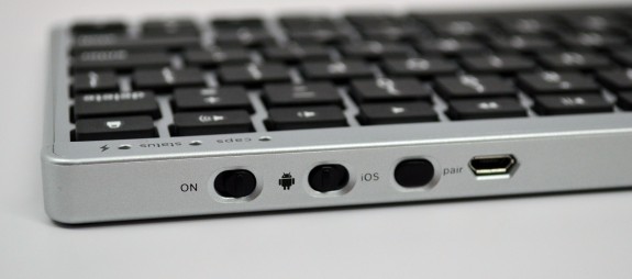 Zagg Flex Keyboard Review - Nexus 7 switches