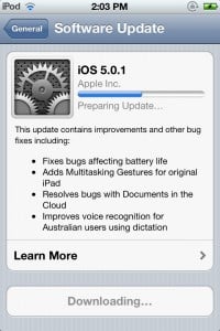 iOS OTA update