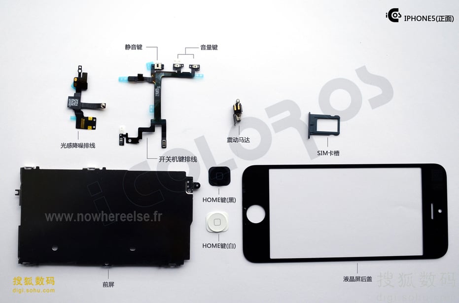 iPhone 5 parts