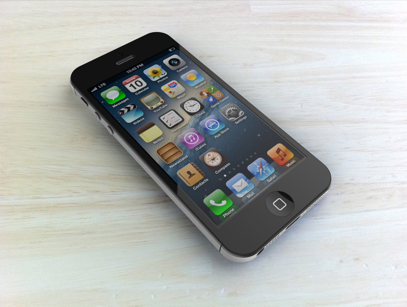 iPhone 5 Render Based on Leaked Parts