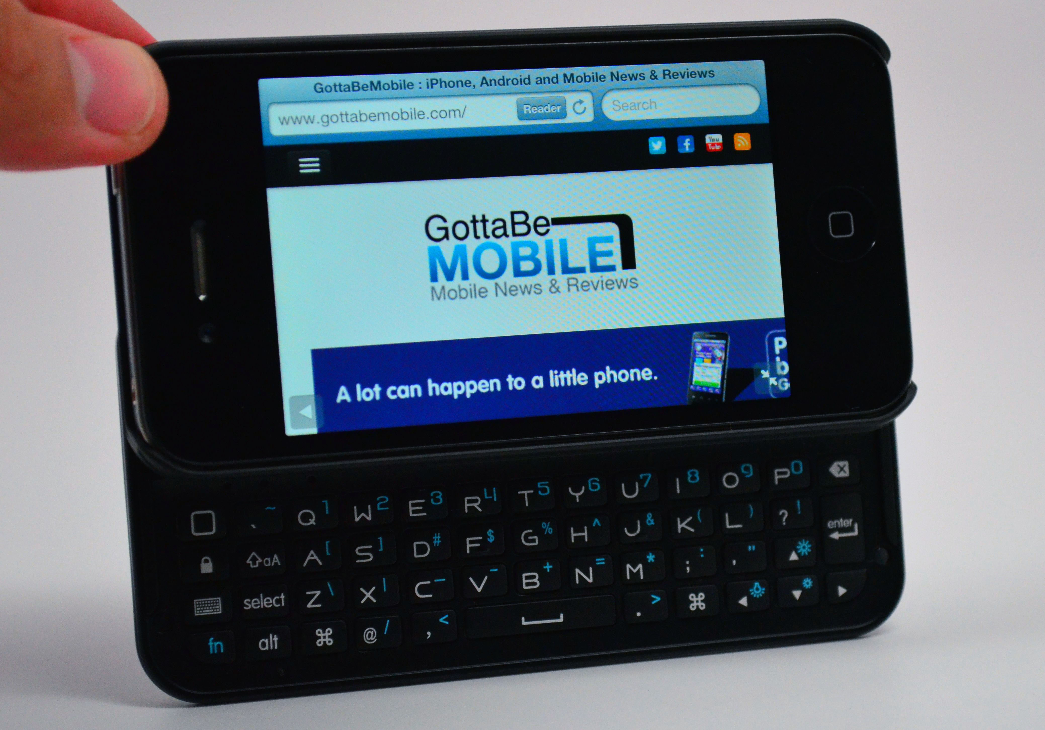 BoxWave Keyboard Buddy review - iPhone keyboard - 6
