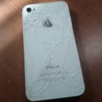 Broken iPhone back