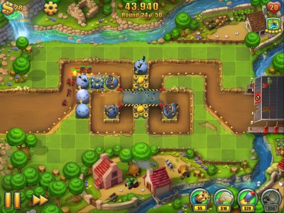 fieldrunners 2 hd trenches