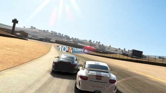 Real Racing 3 on iPhone 5
