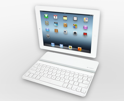 ipad logitech keyboard white