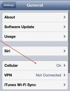 Turn Off 4G LTE on the iPhone 5