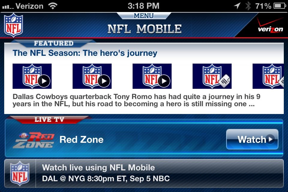 nfl live streaming free iphone nfl live streaming free iphone