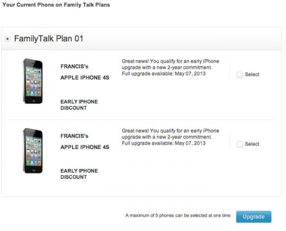 iPhone 5 Early Upgrade Deal 1