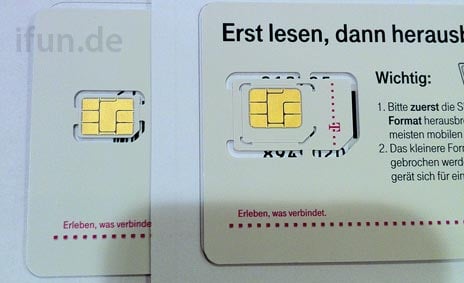 iPhone 5 Nano Sim T-Mobile Germany