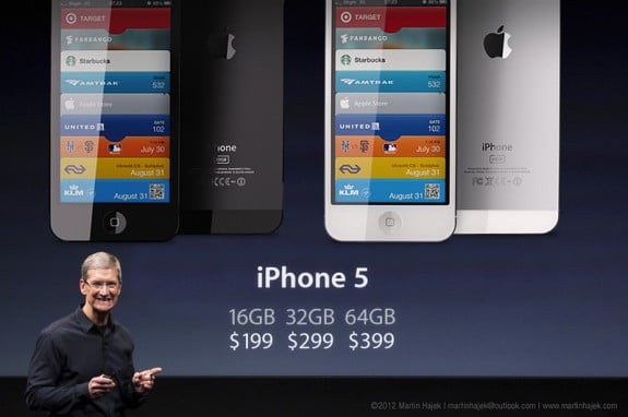 tim Cook Announces the iPhone 5