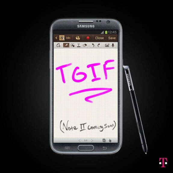 T-Mobile GNote 2