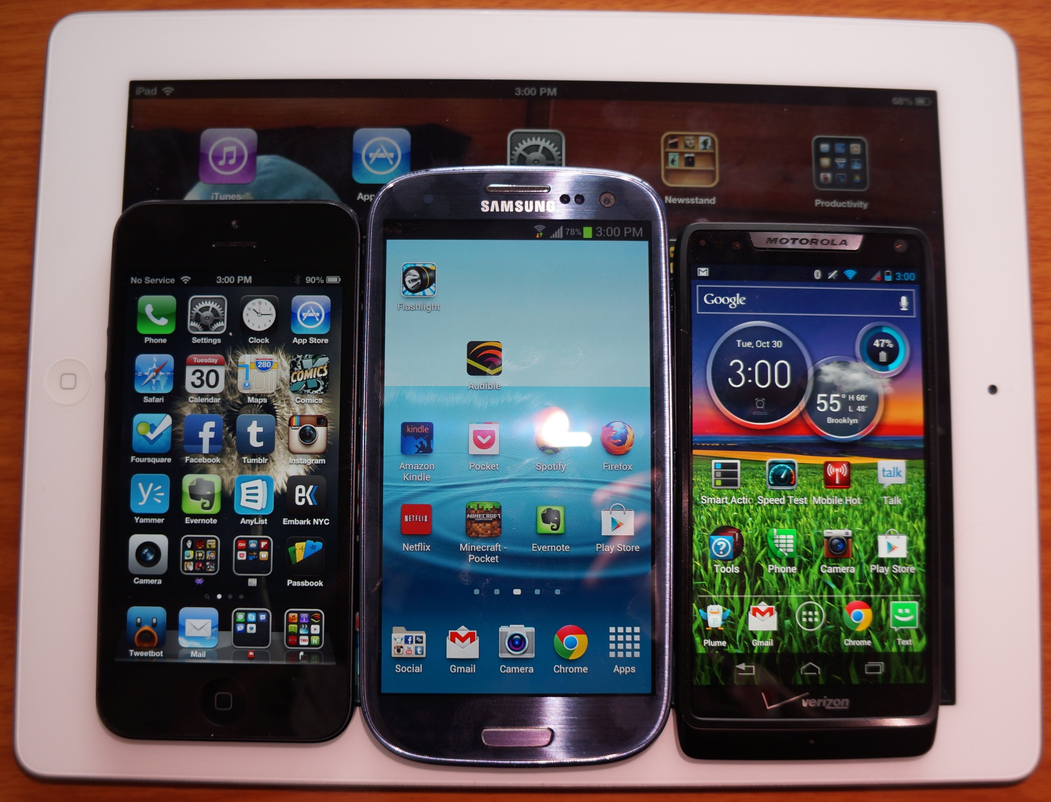 Gadgets to get through Hurricane Sandy