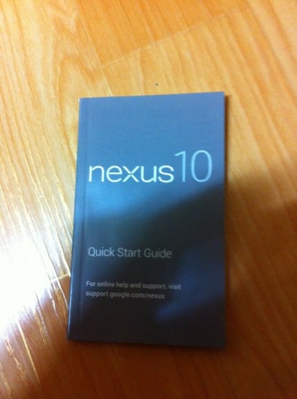 Samsung Nexus 10 manual cover