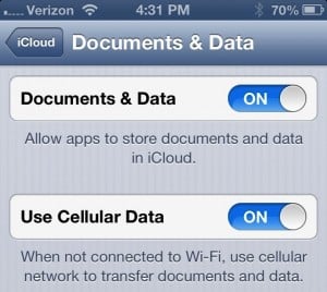 Sync Documents & Data on iOS 6